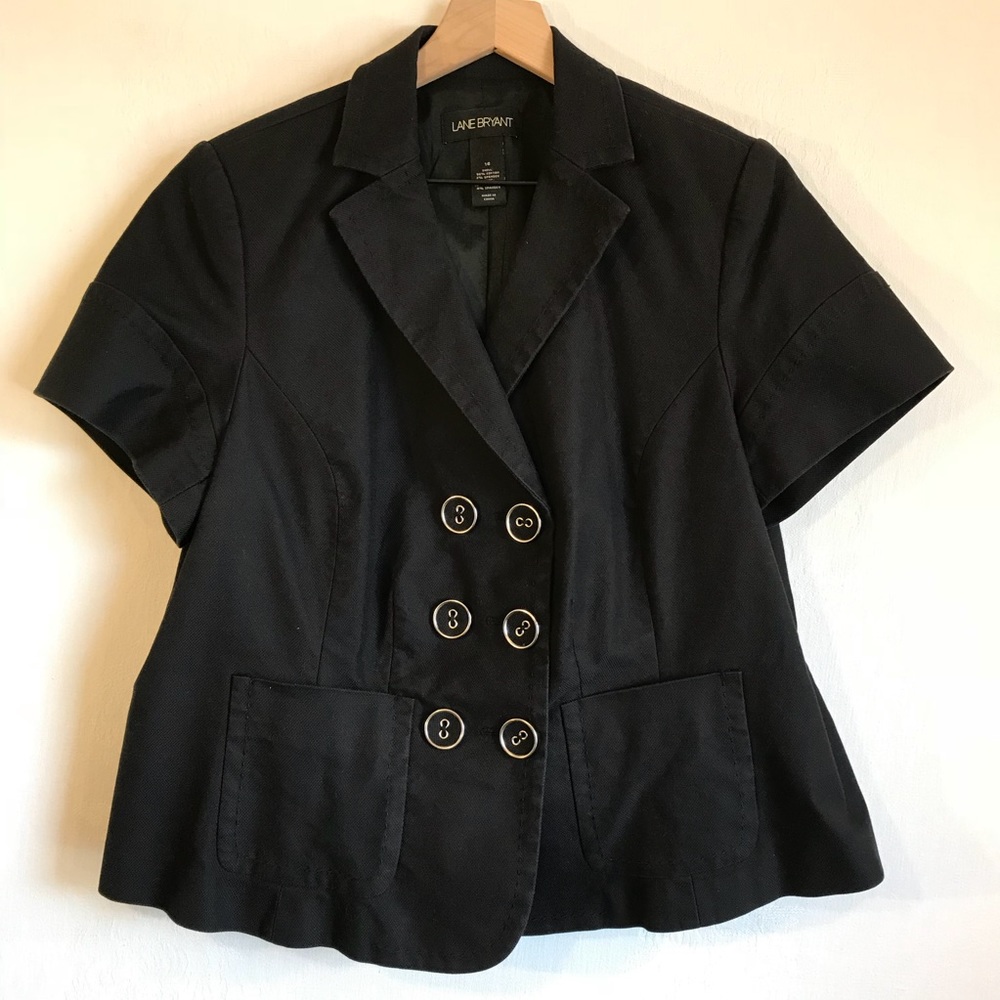 Lane Bryant Short Sleeve Blazer